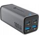 Ładowarka ForCell FORCELL F-ENERGY GaN III VT-49 ładowarka biurkowa 2 x Typ C + 2 x USB A PD QC4.0 SFC2.0 5A 100W szara 14221351 5903396299094