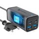 Ładowarka ForCell FORCELL F-ENERGY GaN III VT-49 ładowarka biurkowa 2 x Typ C + 2 x USB A PD QC4.0 SFC2.0 5A 100W szara 14221351 5903396299094
