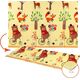 NILS Fun MD05 MATA DZIECIĘCA SKŁADANA FOREST 190x150CM NILS FUN 14223280 5907695503982