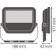 Naświetlacz Ledvance Naświetlacz LED Ledvance Osram Floodlight 100 4058075421189 30W 3600lm 6500K IP65 BK symetryczny czarny 14224217 4058075421189