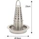 KingHoff STOJAK DO PIECZENIA KURCZAKA Z OCIEKACZEM I AROMATYZEREM KINGHOFF KH-1880 14226007 5908287218802