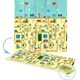 NILS Fun MD04 MATA DZIECIĘCA SKŁADANA CITY 195x180CM NILS FUN 14228600 5907695503951