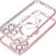 OEM Futerał ELECTRO MAG COVER kompatybilny z MagSafe do IPHONE 14 Pro złoty róż 14242657 5903396209109
