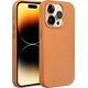 OEM Futerał LEATHER MAG COVER kompatybilny z MagSafe do IPHONE 16 Plus pomarańczowy 14243361 5903396310478
