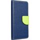 OEM Kabura FANCY Book do IPHONE 16 Pro granatowo limonkowy 14243388 5903396314728