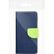 OEM Kabura FANCY Book do IPHONE 16 Pro granatowo limonkowy 14243388 5903396314728