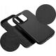 OEM Futerał LEATHER MAG COVER kompatybilny z MagSafe do IPHONE 16 Plus czarny 14243397 5903396310348