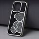 OEM Futerał TEDDY BEAR do IPHONE 13 srebrny 14243422 5903396295515