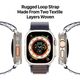 OEM DUX DUCIS pasek GS nylonowy do Apple Watch 42 / 44 / 45 / 49 mm indigo 14243652 6934913023730