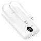 Powerbank Veger VEGER powerbank 10 000 mAh z wbudowanymi kablami Typ C / Lightning PD QC3.0 2A 22,5W C11C (W1170) biały 14243660 6970453559872