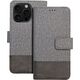 OEM Kabura GOMMA Book do IPHONE 16 Plus szary 14243699 5903396327452