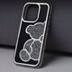 OEM Futerał TEDDY BEAR do IPHONE 12 MINI srebrny 14243716 5903396326691