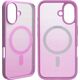 Puro Etui silikonowe Puro Gradient MagSafe do iPhone 16 - różowe 14244293 8018417485336