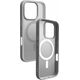 Puro Etui silikonowe Puro Gradient MagSafe do iPhone 16 Pro Max - srebrne 14244326 8018417485367
