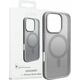 Puro Etui silikonowe Puro Gradient MagSafe do iPhone 16 Pro Max - srebrne 14244326 8018417485367