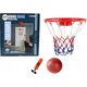 LeanToys Zestaw Do Gry w Koszykówkę Obręcz Piłka Pompka 14247307 5905991031147