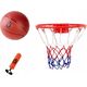 LeanToys Zestaw Do Gry w Koszykówkę Obręcz Piłka Pompka 14247307 5905991031147