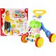 LeanToys Wesoły Pchacz Hipopotam z Lusterkiem Gumowe Koła 14250443 5905884456934