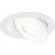 Paulmann Zestaw opraw do wbudowania ANMUS LED DIM 3X5W 700lm 105mm 2700K-6500K IP20 230V biały / aluminium 14253337 4000870922545
