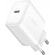 Ładowarka Joyroom Ładowarka Joyroom JR-TCF24 sieciowa USB-C PD 30W QC SFC - biała + kabel USB-C 1m 14254253 6956116724801