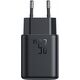 Ładowarka Joyroom Ładowarka Joyroom JR-TCF23 sieciowa USB-C 25W SFC / PPS / PD - czarna + kabel USB-C / USB-C 1m 14254270 6956116723453