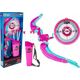 LeanToys Łuk z Tarczą + 3 Strzały na Przyssawki Różowy 14254667 5905991032274