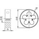 ARTPOL NARZYNKA  M8x1,00mm 14268222 5900171590636