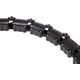 HMS ZESTAW HULA HOP HHW11 BLACK Z WYPUSTKAMI I OBCIĄŻNIKIEM + PAS BR163 BLACK PLUS SIZE HMS 14274675 5907695557695