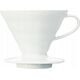 Hario Hario ceramiczny Drip V60-02 Biały 14280340 4977642143364