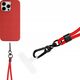 Fixed FIXED Universal Lanyard for Mobile Phones - uniwersalna smycz do telefonu czerwona - Gwarancja bezpieczeństwa. Proste raty. Bezpłatna wysyłka od 170 zł. 14396574 8591680167470