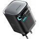 Ładowarka Joyroom Ładowarka GaN Joyroom JR-TCL02 65W USB-A USB-C z wbudowanym kablem USB-C - czarna 14397123 6956116714475