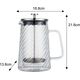 Klausberg ZAPARZACZ TŁOKOWY DO KAWY/HERBATY TERMICZNY 1000ml KLAUSBERG KB-7764 14400007 5908287277649
