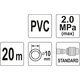 Yato Wąż pneumatyczny w rolce 10mm 20m (YT-24225) 3318469 5906083242250