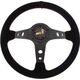MTuning Kierownica Pro 350mm offset:80mm Zamsz Black