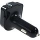 Transmiter FM MTuning_F Transmiter FM Bluetooth 12-24V 2xUSB 3.1A Woltomierz