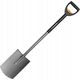 Fiskars Szpadel prosty Ergonomic 1067512 Szary