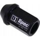 D1Spec Kute nakrętki D1Spec Alu 12x1,25 Czarne