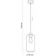 Lampa wisząca TK Lighting PENDANT LAMP MARCO 3314 1XE27 60W