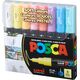 Posca Posca - PC1MC - Extra Fine Bullet Tip Pen - Soft Colors, 8 pc /Arts and Crafts