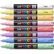 Posca Posca - PC1MC - Extra Fine Bullet Tip Pen - Soft Colors, 8 pc /Arts and Crafts