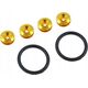 MTuning Zapinki Uchwyty Zderzaka Klapy Quick Release Gold