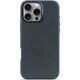 Decoded Decoded Leather Backcover - skórzana obudowa ochronna do iPhone 16 Pro Max kompatybilna z MagSafe (navy)