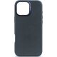 Decoded Decoded Leather Backcover - skórzana obudowa ochronna do iPhone 16 Pro Max kompatybilna z MagSafe (navy)