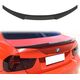 MTuning Lotka Lip Spoiler Gloss Black BMW 3 E90 2005-2012