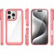 Hurtel Etui Outer Space Case z żelową ramką do iPhone 16 Pro Max - czerwone 14202317 5907769365003