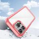 Hurtel Etui Outer Space Case z żelową ramką do iPhone 16 Pro Max - czerwone 14202317 5907769365003