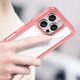 Hurtel Etui Outer Space Case z żelową ramką do iPhone 16 Pro Max - czerwone 14202317 5907769365003