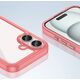 Hurtel Etui Outer Space Case z żelową ramką do iPhone 16 Plus - czerwone 14202327 5907769364983