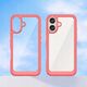 Hurtel Etui Outer Space Case z żelową ramką do iPhone 16 Plus - czerwone 14202327 5907769364983