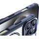 Hurtel Etui silikonowe Leading Series MagSafe do iPhone 16 Pro Max - niebieskie 14202339 5907769365126